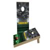 Green Bay Football Themed Custom Cornhole Board Game Set view 1