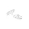 ToughAsNails Black Replacement Rubber Kits Ear Socks and Clear Nose Pads for Oakley Crosshair 2.0 OO4044 Sunglasses view 3