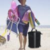 Jaugufiy Paddle Board Cooler Bag Oxford Paddleboard Deck Cooler Bag Mesh Storage Bag Packable Backpack with Four Hooks Surfboard Accessories for Food Drinks view 4
