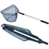 ZnranyiiXY 1PC Telescopic Folding Aluminum Handle Fishing Landing Net with Extending Pole view 1