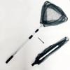 ZnranyiiXY 1PC Telescopic Folding Aluminum Handle Fishing Landing Net with Extending Pole view 2