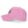 American Flag Snowmobile Sandwich Hats Adult Baseball Caps Fashion Dad Sports Caps Adjustable Hats Mens Womens Pink view 3