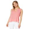 Carve Designs Womens Dylan Textured Tank Blouse, Grapefruit, Small US view 1