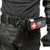 VIIDOO Molle TQ Pouch Tourniquet Holder & Tactical Trauma Medical Shear Pouch Holder - Green Polyester MOLLE PALS Duty Belt Loop EMT EMS view 4