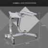 BELUND Dumbbell Stand 440LBS Dumbbell Rack Standard Metal Dumbbell Holder Weight Rack Adjustable Storage Stand for Home Gym (Color : Silver) view 2