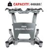 BELUND Dumbbell Stand 440LBS Dumbbell Rack Standard Metal Dumbbell Holder Weight Rack Adjustable Storage Stand for Home Gym (Color : Silver) view 4