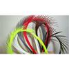 Goose Biots Feathers - 15 Pcs Loose Fly Tying Mixed Colors - 6-9" Millinery view 1