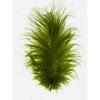 Turkey Marabou Olive Green 2 Bags 1/2 Oz /16 G / = 200 Loose Feathers 1-4" view 1