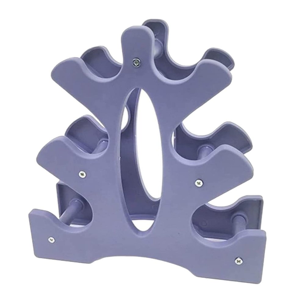 BELUND Dumbbell Rack Stand, 3 Tier Dumbbells Weights Handle Stand Hand Weight Tower Stand, Dumbbell Bracket Free Weight Stand for Home Gym Organization (Color : B)