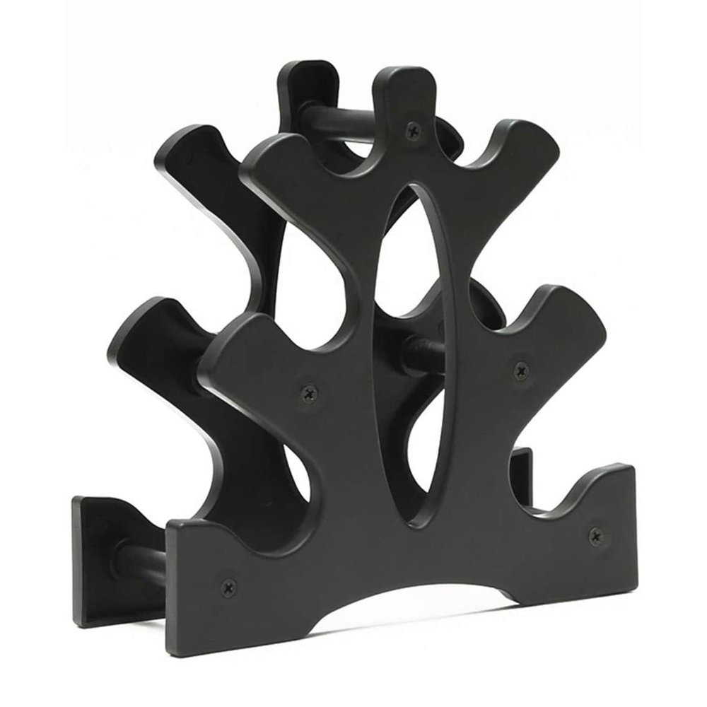 BELUND Dumbbell Rack Stand, 3 Tier Dumbbells Weights Handle Stand Hand Weight Tower Stand, Dumbbell Bracket Free Weight Stand for Home Gym Organization (Color : A)