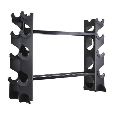 Dumbbell Rack Stand Weight Rack Steel Barbell Rack Kettlebell Storage for Dumbbells Holders for Home Gym Storage (Rack Only) (Color : Black)