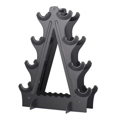 BELUND Dumbbell Rack 4 Tier Weight Rack for Dumbbells Compact Dumbell Rack Stand Only for Home Gym Weight Stand Dumbbell Tree