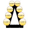 BELUND Dumbbell Rack 4 Tier Weight Rack for Dumbbells Compact Dumbell Rack Stand Only for Home Gym Weight Stand Dumbbell Tree view 4