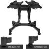 BELUND Dumbbell Rack, Modern Black Metal Alloy Steel Dumbbell Holder, Rectangular Frame, 440LBS Capacity, Stand Only view 3