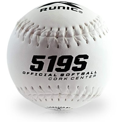 RUNIC 519S Softball 12 Inches White 1 Dozen
