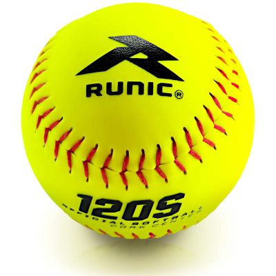 RUNIC 120S Softball 12 Inches Yellow 1 Dozen