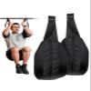 Gradient Fitness Hanging Ab Straps (2 pack), Pull Up Straps, Ab Destroyer, Ab Straps for Pull Up Bar, Ab Sling Straps, Workout Straps (Black) view 1