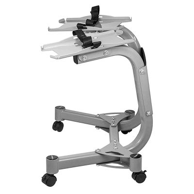 BELUND Adjustable Dumbbell Stand Rack Standard Metal Dumbbell Holder Weight Rack Adjustable Storage Stand for Home Gym 440LBS (Color : Silver)