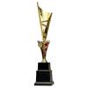 TrophyMonster Gold & Red Double Base Large Trophy Award | for Club, School & Presentations | Free Engraving 3 Sizes view 1