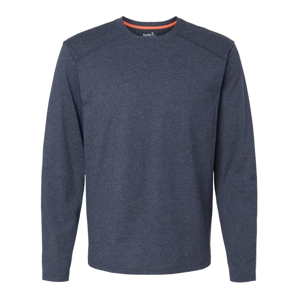 Kastlfel Unisex RecycledSoft Long Sleeve T-Shirt, M, Midnight