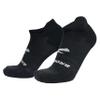 Brooks Run-In No Show Socks I Men & Women Performance Athletic Running Socks I Comfort Fit (3-Pack Set) - Black - Small view 4