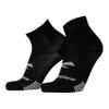 Brooks Ghost Lite Quarter Socks I Performance Running, Comfort Fit with Arch Support for Men & Women (2-Pack Set) - Black - Medium view 1