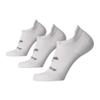 Brooks Run-In No Show Socks I Men & Women Performance Athletic Running Socks I Comfort Fit (3-Pack Set) - White - Small view 1