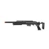 Bravo Full Metal M870 Tactical Tac Shot Airsoft Shotgun (Color: Black)-A&K view 1