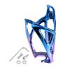 X AUTOHAUX 1 Set Lightweight Bicycle Bike Water Bottle Cage Holder for Bicycle Plastic Blue Purple view 1