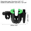 X AUTOHAUX 1Pcs Lightweight Bicycle Drink Holder Bike Water Bottle Cage Holder for Bicycle Plastic Black Green view 4