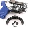 [12 Pack] HolsterSmith Slotted Post Ultra Holster Mounting Assembly - (SPUMA) - (Extra-Large) - (Black) - for KYDEX Holster & Knife Sheath Retention and Attachment Mounting view 3