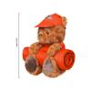 Cleveland Browns NFL Throw Blanket with Plush Bear view 3