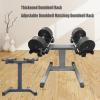 BELUND Dumbbell Rack Stand,Adjustable Kettlebell Dumbbell Stand Can Hold 20-45kg, Steel Dumbbell Bench Suitable for Home Gym,only Stand (Size : 20-45kg) view 4