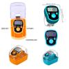 AIPEBANI 6-Pack Digital Tally Finger Counter with Led, Colorful Tasbeeh Tasbih 5-Digits Counter Clickers with Led Light, Carry Ring, Individual Hard Case for Muslims Pray Knitting Track Golf Lap view 3