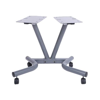 BELUND Dumbbell Rack Stand Steel Dumbbell Holder Metal Weight Rack Storage Stand with Wheels Dumbbell Sets Weights for Home Gym (Color : Gray)