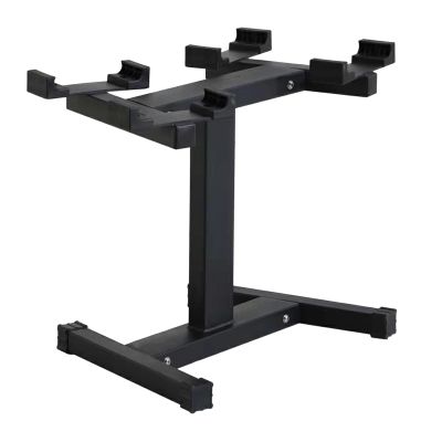 BELUND Dumbbell Rack Stand,Adjustable Kettlebell Dumbbell Stand Can Hold 20-45kg, Steel Dumbbell Bench Suitable for Home Gym,only Stand (Size : Less Than 32kg)