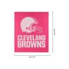 Cleveland Browns NFL Throw Blanket with Plush Unicorn view 2