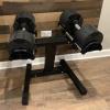 BELUND Dumbbell Rack Stand,Adjustable Kettlebell Dumbbell Stand Can Hold 20-45kg, Steel Dumbbell Bench Suitable for Home Gym (Size : Small) view 4