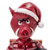 FOCO Arkansas Razorbacks NCAA Big Red Holiday Mascot Bobblehead view 2