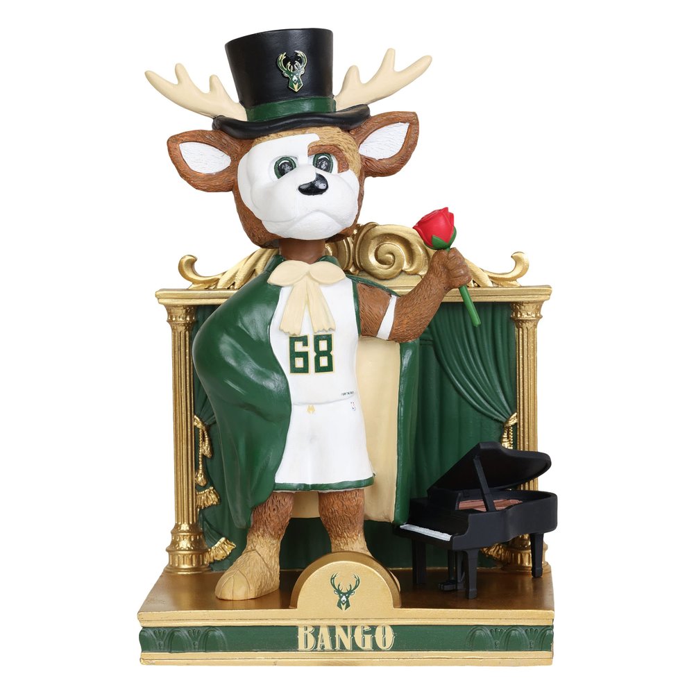 FOCO Milwaukee Bucks NBA Bango Halloween Mascot Bobblehead