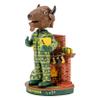 FOCO North Dakota State Bison NCAA Thundar Holiday Mascot Bobblehead view 4