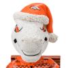 FOCO Denver Broncos NFL Miles Holiday Mascot Bobblehead view 2