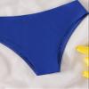 SHENHE Girl's 2 Piece High Waisted Spaghetti Strap Swimsuit Bathing Suit Bikini Royal Blue 14Y view 4