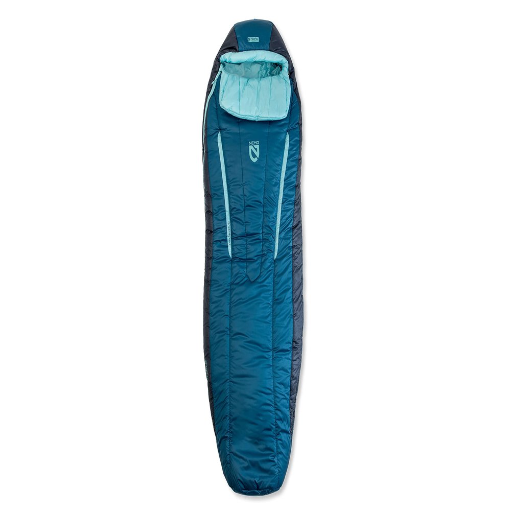 NEMO Equipment Forte Endless Promise Synthetic Sleeping Bag - Regular - Abyss/Hazy Aqua