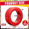 Deekin 2 Pack Baseball Bat Weight 16 oz Baseball Donuts for Adult Youth Softball Batting Weights Swing Training Hitting Practice Standard Bats view 3