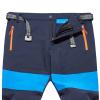 Hiking Pants for Men's Outdoor Ski Snow Pants Stretch Zip Pockets Cargo Pants Breathable Softshell Work Pants Blue view 2