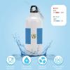 VEHFA Guatemala Funny Aluminum Sports Water Bottle Guatemala Flag Insulated Sports Water Bottle with Carabiner Clip, 20 OZ view 3