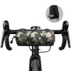 Rhinowalk Bike Handlebar Bag, Bicycle Front Bag Shoulder Bag Storage Bag with Shoulder Strap for Road Mountain Bike Cycling Travel (Camouflage green) view 1