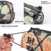 Rhinowalk Bike Handlebar Bag, Bicycle Front Bag Shoulder Bag Storage Bag with Shoulder Strap for Road Mountain Bike Cycling Travel (Camouflage green) view 3