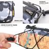 Rhinowalk Bike Handlebar Bag, Bicycle Front Bag Shoulder Bag Storage Bag with Shoulder Strap for Road Mountain Bike Cycling Travel (Camouflage grey) view 3